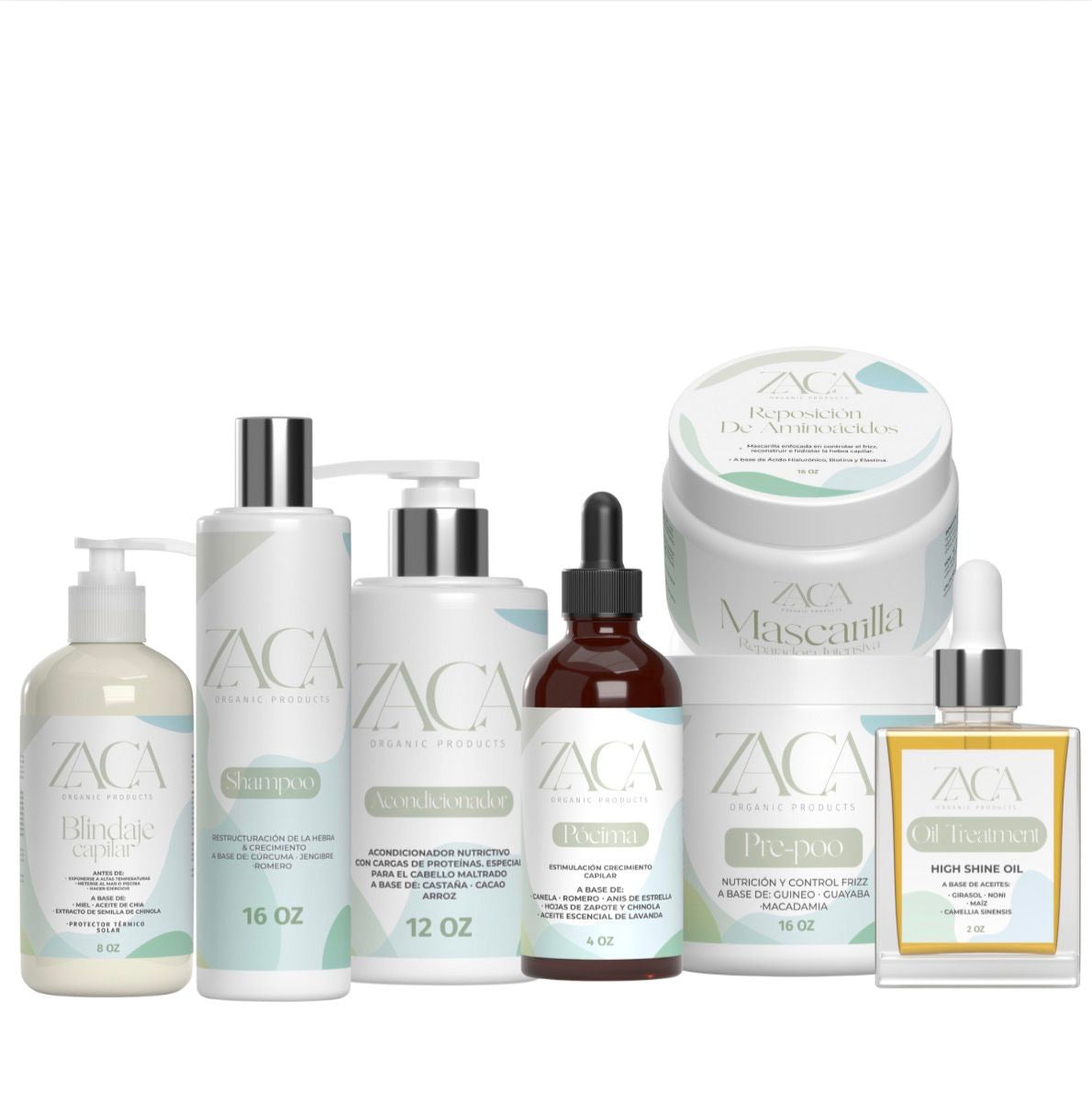 Full Restoration Kit +oil treatment – Zaca Hair